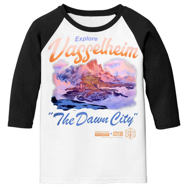 The Legend Of Vox Machina Explore Vasselheim Tank Youth 3/4 Sleeve by terrilyn | Artistshot