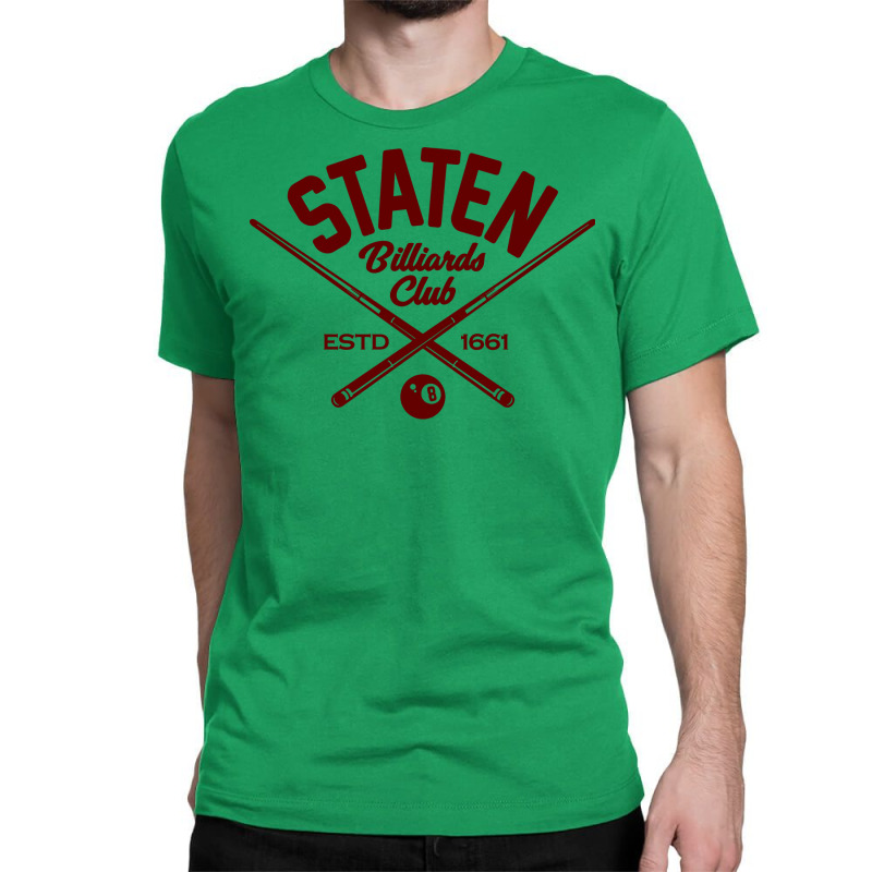 Staten Island Billiards Classic T-shirt | Artistshot