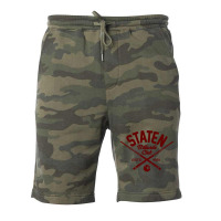 Staten Island Billiards Fleece Short | Artistshot