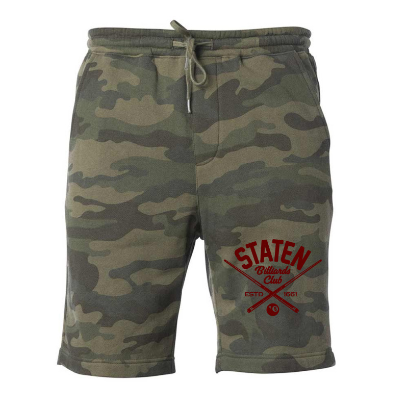 Staten Island Billiards Fleece Short | Artistshot