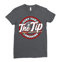 Just The Tip I Promise Funny Pool Billiards Pun Ladies Fitted T-shirt | Artistshot