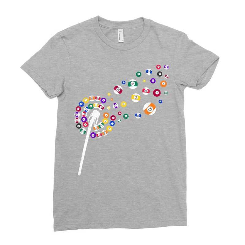 Snooker Dandelion Pool Player Hob Ladies Fitted T-Shirt by shevvyetnorx | Artistshot