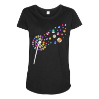 Snooker Dandelion Pool Player Hob Maternity Scoop Neck T-shirt | Artistshot