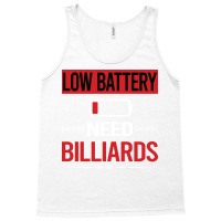 Low Battery Billiards Tank Top | Artistshot