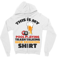 Pool Player Cue Game Sports Billiard Players (3) Zipper Hoodie | Artistshot