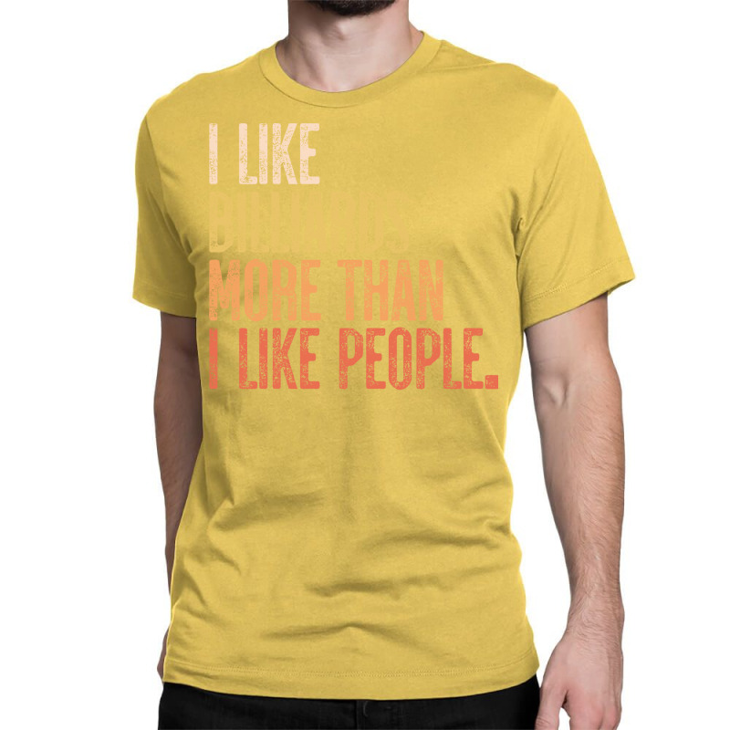 I Like Billiards More Than I Like People Classic T-shirt | Artistshot