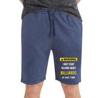 Warning Billiards Vintage Short | Artistshot