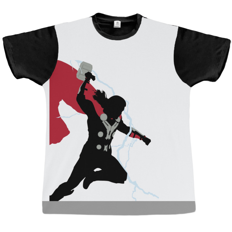 God Of Thunder Graphic T-shirt by esenpiscau | Artistshot