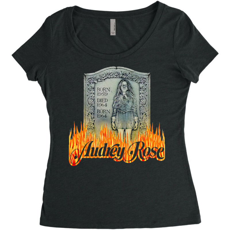 Audrey Rose Headstone Women's Triblend Scoop T-shirt by nthabyiribono | Artistshot