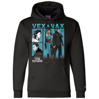 The Legend Of Vox Machina Vex & Vax Blocks Tank To Champion Hoodie | Artistshot