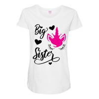 Big Sister Little Sister Gifts Little Brother Gift Maternity Scoop Neck T-shirt | Artistshot