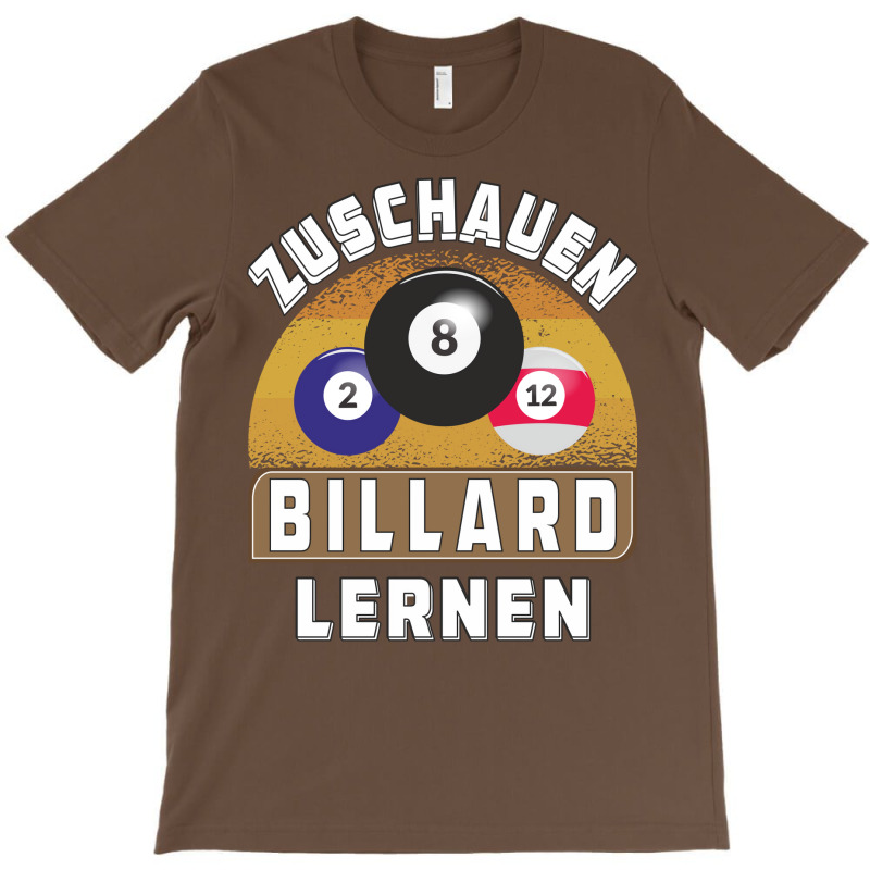 Watch Learn Billiards T-shirt | Artistshot