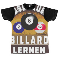 Watch Learn Billiards Graphic T-shirt | Artistshot