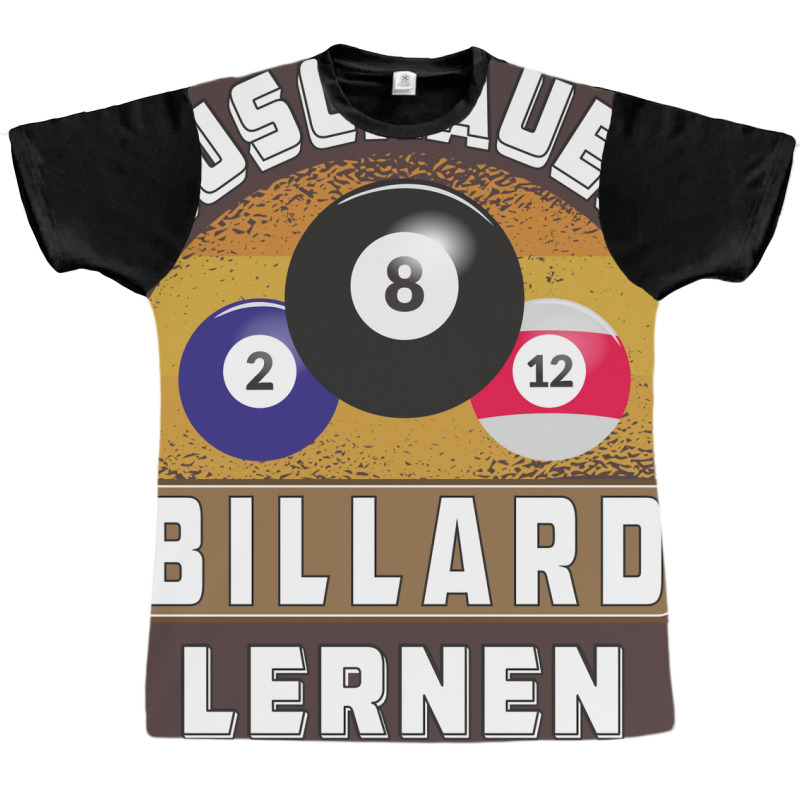 Watch Learn Billiards Graphic T-shirt | Artistshot