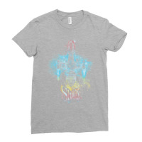 Shiny Space Ship Ladies Fitted T-shirt | Artistshot