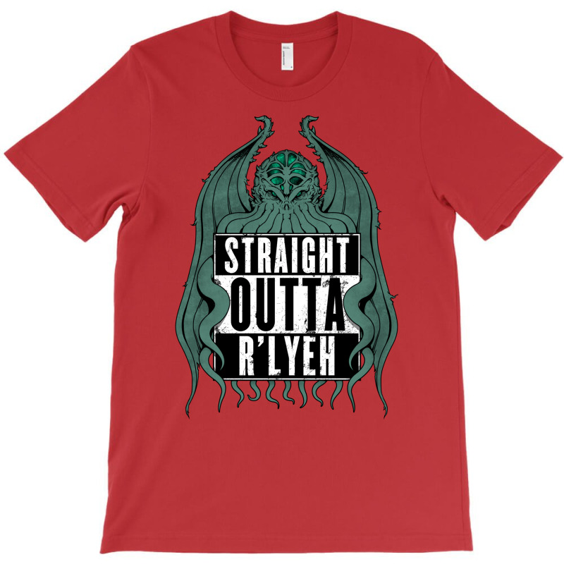 Straight Outta R'lyeh T-Shirt by micsikhibinop | Artistshot