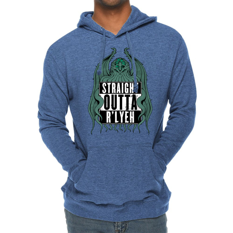 Straight Outta R'lyeh Lightweight Hoodie by micsikhibinop | Artistshot