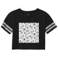 Hot Trend Light Gray Watercolor Petals Scorecard Crop Tee | Artistshot