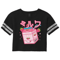 Japanese Strawberry Milk Shake Aesthetic Kawaii Otaku Scorecard Crop Tee | Artistshot