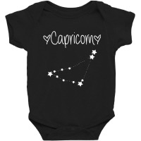 Capricorn Zodiac Sign Horoscope December January B Baby Bodysuit | Artistshot