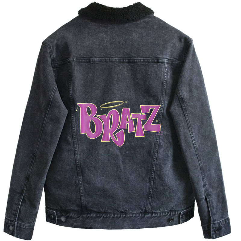 Hot Trend Womens Bratz Pink Classic V-neck Unisex Sherpa-Lined Denim Jacket by stepheneingram6 | Artistshot