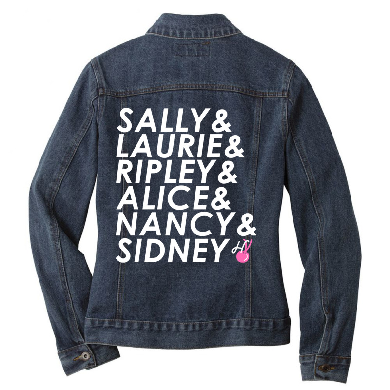 Limited Edition Final Girls Ladies Denim Jacket by rebeccacameron | Artistshot