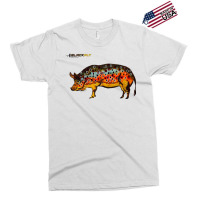 Funny Fly Fishing Pig Hog With Brown Trout Skin Te Exclusive T-shirt | Artistshot