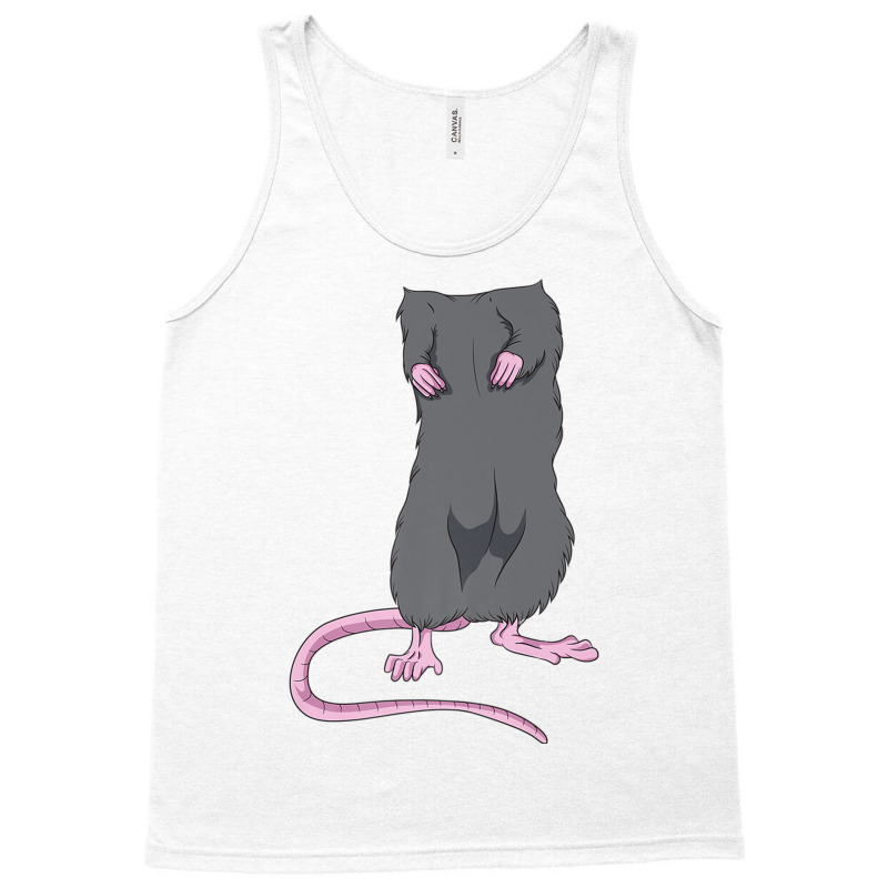 Funny Mouse Headless Halloween Rat Body Easy Costu Tank Top | Artistshot