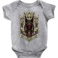 Anubis X Traditional Ornament Baby Bodysuit | Artistshot