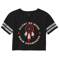 Silent No More Native American Indigenous Women Cl Scorecard Crop Tee | Artistshot