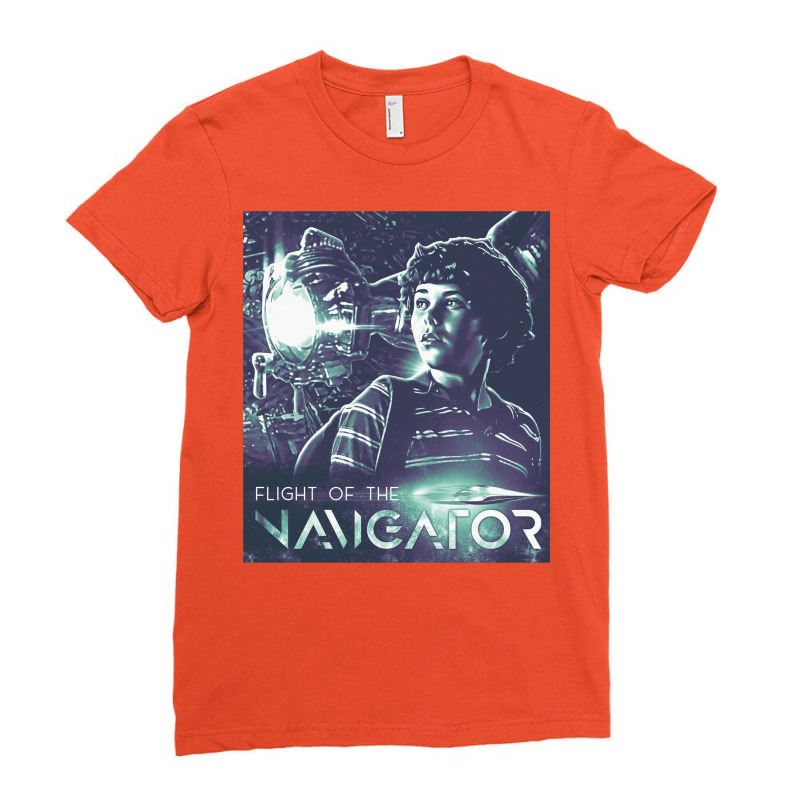 Flight Of The Navigator 1 Ladies Fitted T-Shirt by jonttubrihm5 | Artistshot