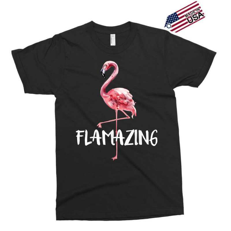 Flamazing Pink Flamingo Novelty Flamingo Lover Fun Exclusive T-shirt by validokel | Artistshot