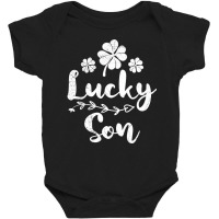 Lucky Son Irish St Patrick's Day Son Premium T Shi Baby Bodysuit | Artistshot