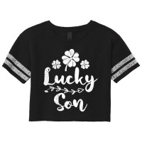 Lucky Son Irish St Patrick's Day Son Premium T Shi Scorecard Crop Tee | Artistshot