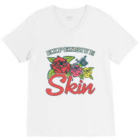 Expensive Skin Funny Tattoo Lover For Tattoo Artis V-neck Tee | Artistshot