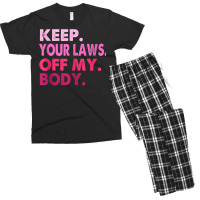 Vintage Pro Choice Keep Your Laws Off My Body Tank Men's T-shirt Pajama Set | Artistshot