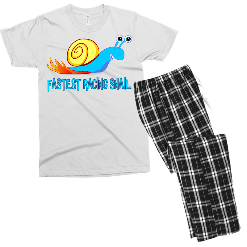 Fastest Racing Snail   Fast Racing Snail1 Men's T-shirt Pajama Set by wojtaoufjq | Artistshot