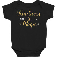 Kindness Is Magic Gifts With Positive Quotes Arrow Graphic Baby Bodysuit | Artistshot