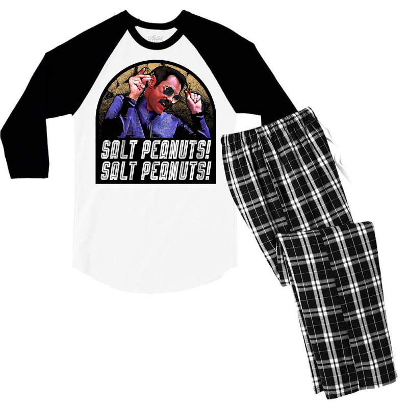 Salt Peanuts! Salt Peanuts! Men's 3/4 Sleeve Pajama Set | Artistshot