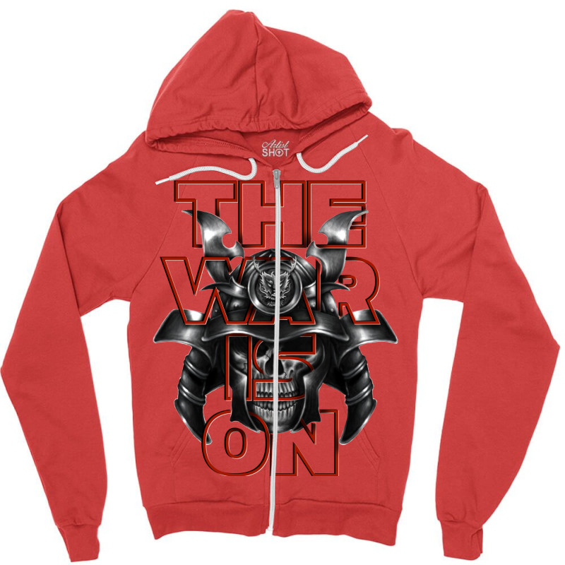 The War Is On Zipper Hoodie by nathansaranng | Artistshot