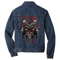 The War Is On Men Denim Jacket | Artistshot