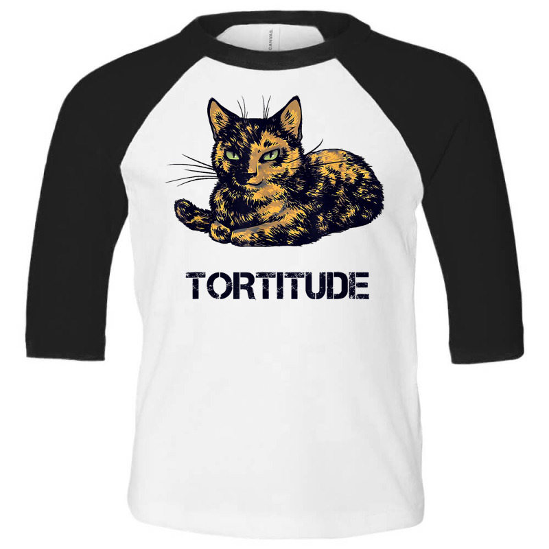 Tortitude Cat Tortoiseshell Kittens Torties Kitty Toddler 3/4 Sleeve Tee by dong | Artistshot