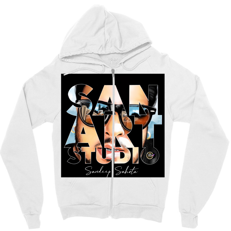 San Art Studio Zipper Hoodie by kunyugeudrim | Artistshot