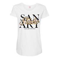 San Art Studio 2021 Maternity Scoop Neck T-shirt | Artistshot