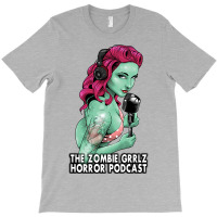 The Zombie Grrlz Horror Podcast T-shirt | Artistshot