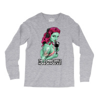 The Zombie Grrlz Horror Podcast Long Sleeve Shirts | Artistshot