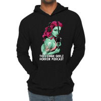 The Zombie Grrlz Horror Podcast Lightweight Hoodie | Artistshot