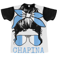 Chapina Guatemala Pride Guatemalan Flag Girls T Sh Graphic T-shirt | Artistshot