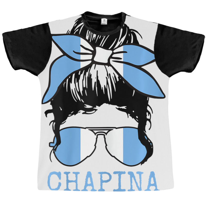 Chapina Guatemala Pride Guatemalan Flag Girls T Sh Graphic T-shirt by voutsro | Artistshot