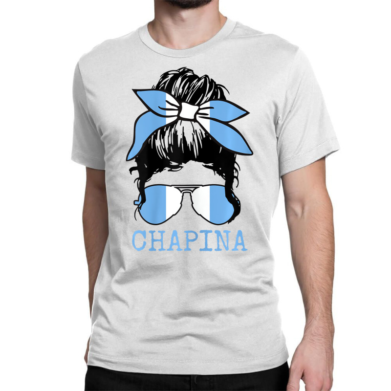 Chapina Guatemala Pride Guatemalan Flag Girls T Sh Classic T-shirt by voutsro | Artistshot